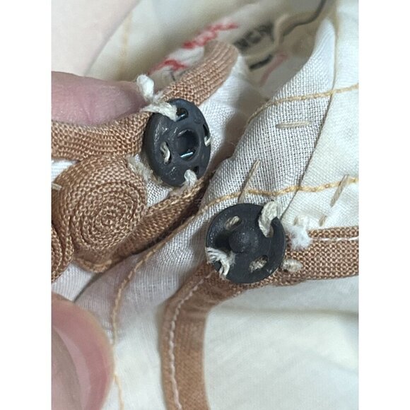 Vintage Plum Blossoms Floral Embroidery Asian Traditional Retro Classic Chic 70s - Picture 3 of 16